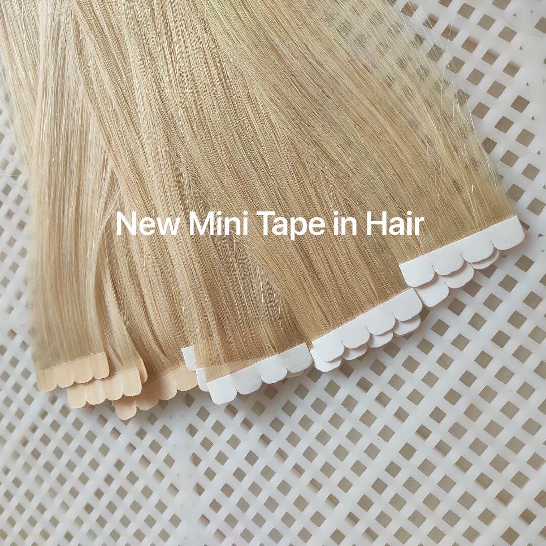 Invisible Tape In Extensions Real Hair - Extensions de cheveux adhésives Mini Tape