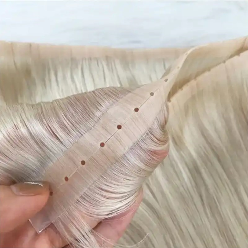 Invisible Tape In Extensions Real Hair - Trame de cheveux Invisible en PU