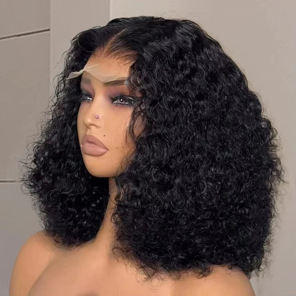 Glueless Wear And Go Human Hair Wig - Perruques en cheveux humains bouclés de