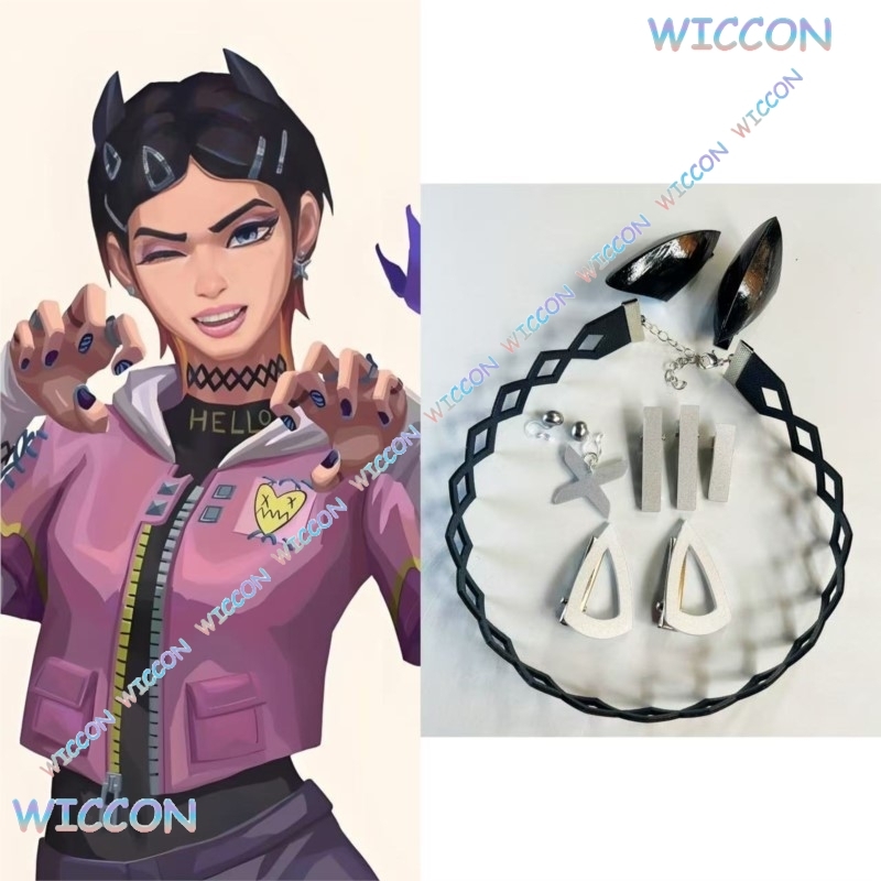 Hair Bundles - Valorant – collier à Clip en