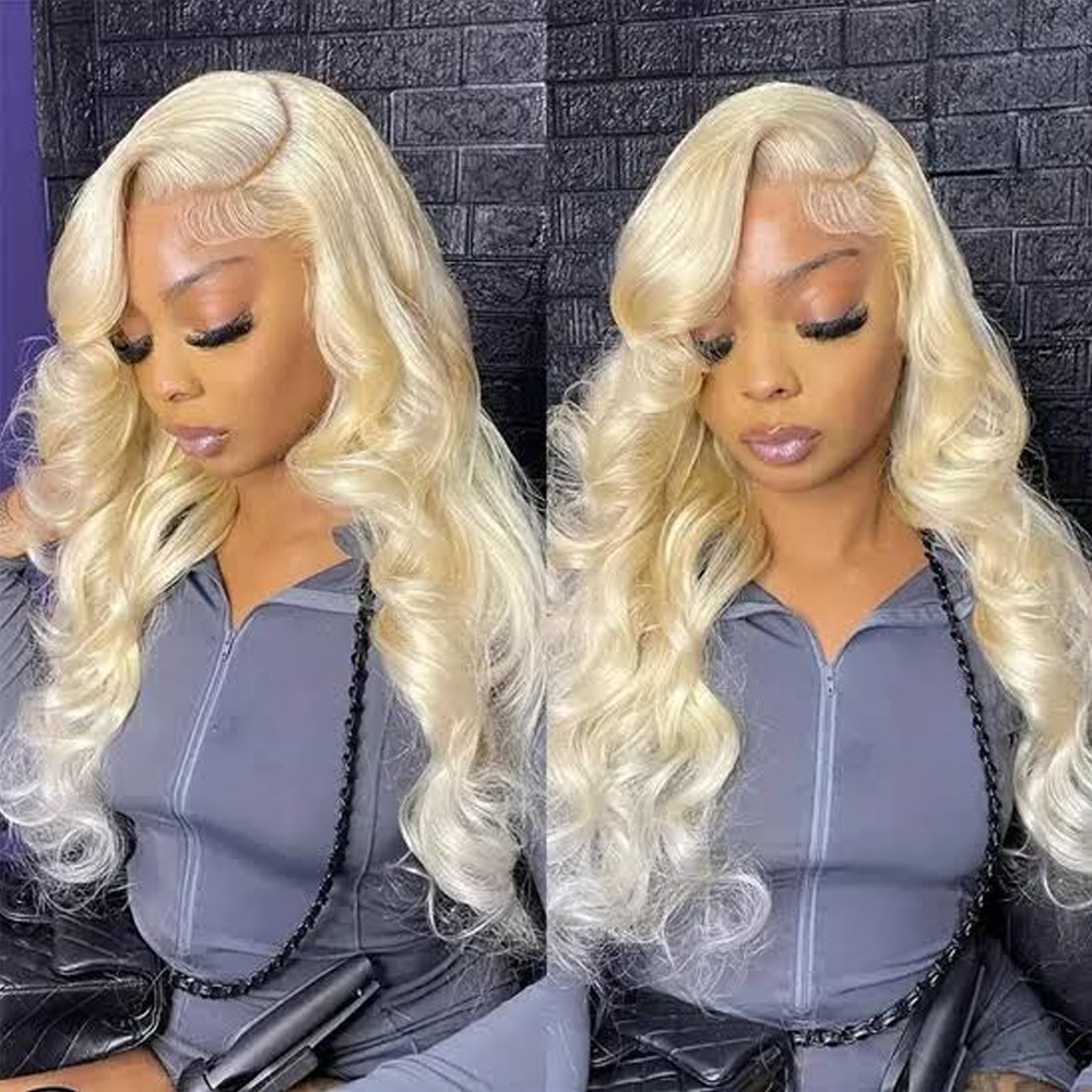 Perruques frontales en dentell - 613 Blonde Body Wave Lace Front Wig avis et prix