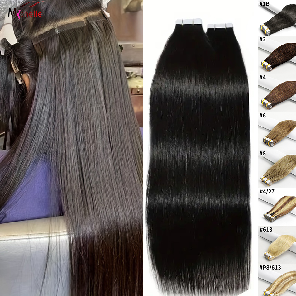 Bande dans les Extensions de c - Invisible Tape In Extensions Real Hair avis et prix