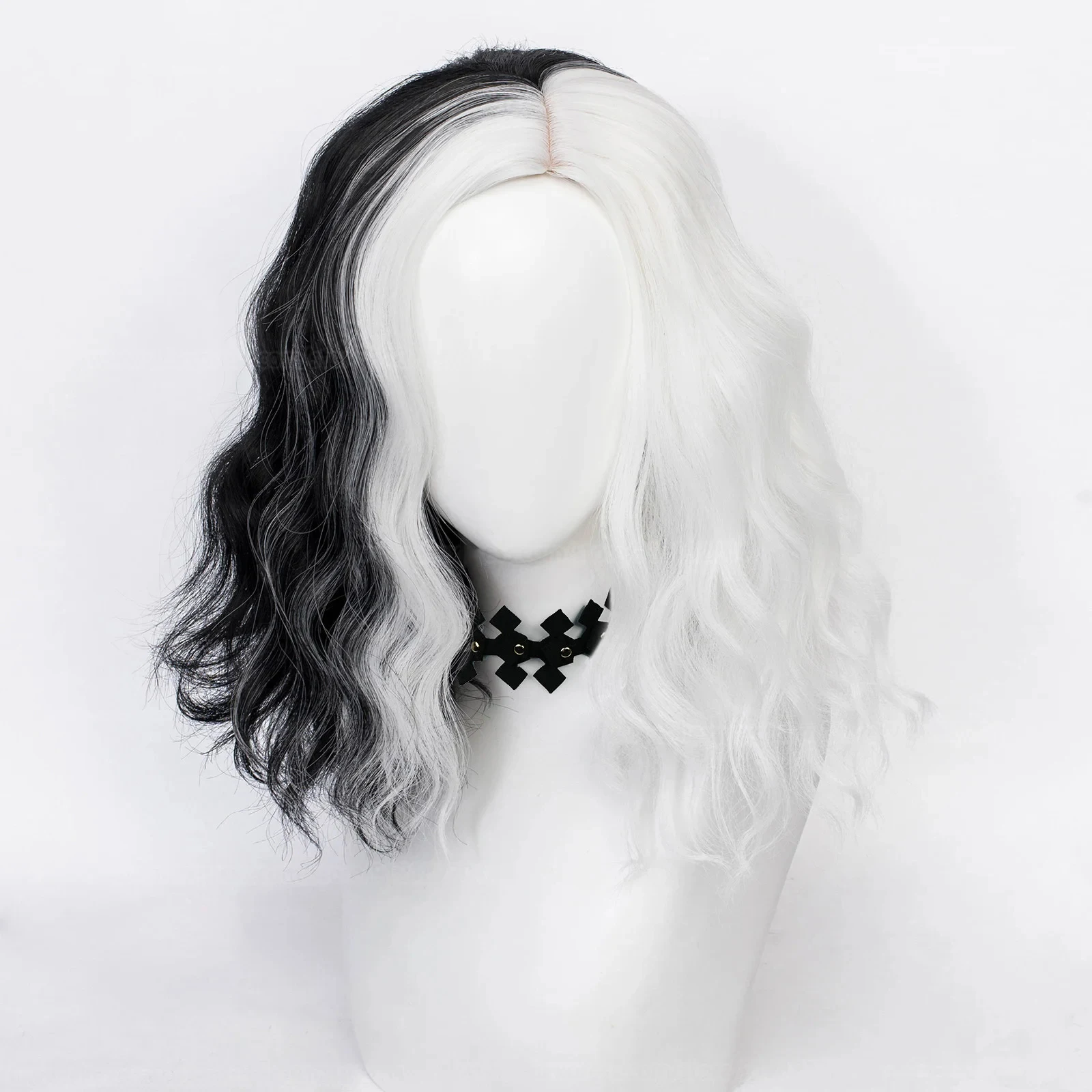 Perruque de cosplay Cruella de - Synthetic Braided Wigs For Black Women avis et prix