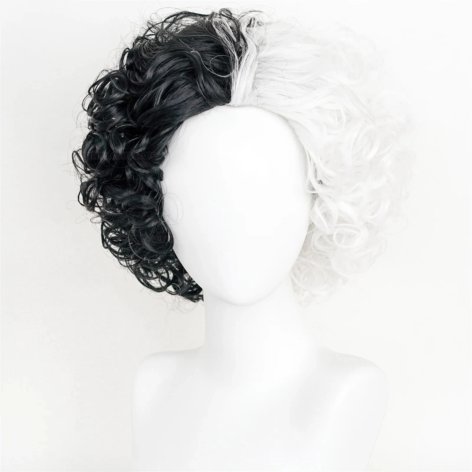 Perruque de cosplay Cruella de - Synthetic Braided Wigs For Black Women avis et prix
