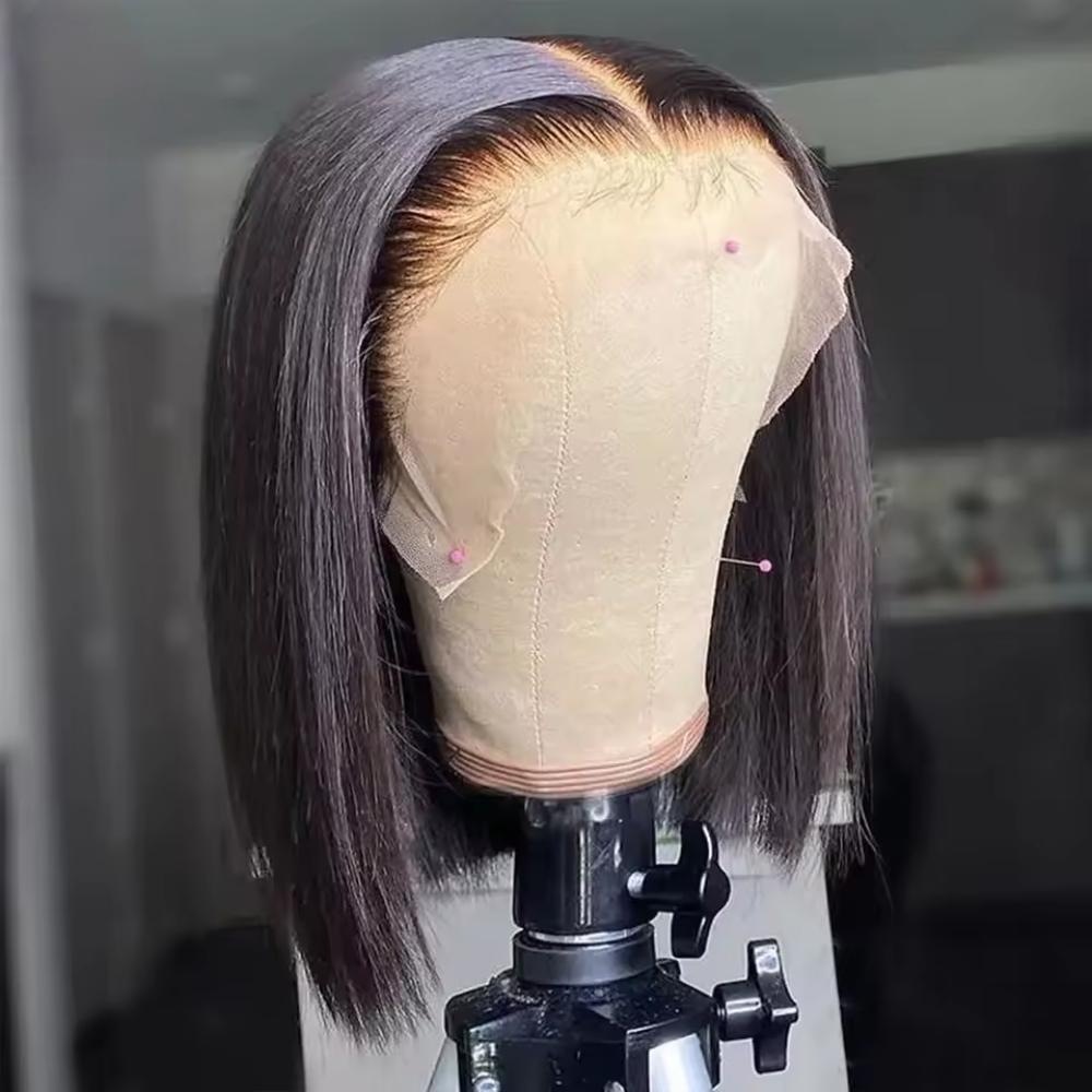 Perruques Bob Courtes Droites  - Glueless Wear And Go Human Hair Wig avis et prix