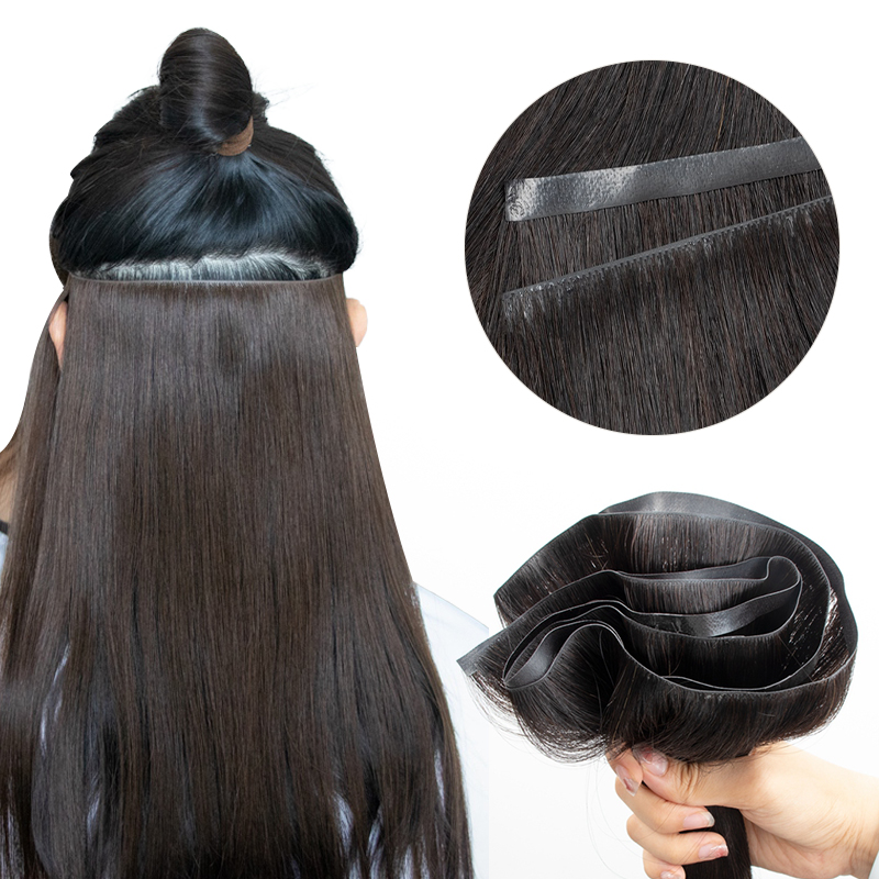 Bundles de cheveux humains de  - Invisible Tape In Extensions Real Hair avis et prix