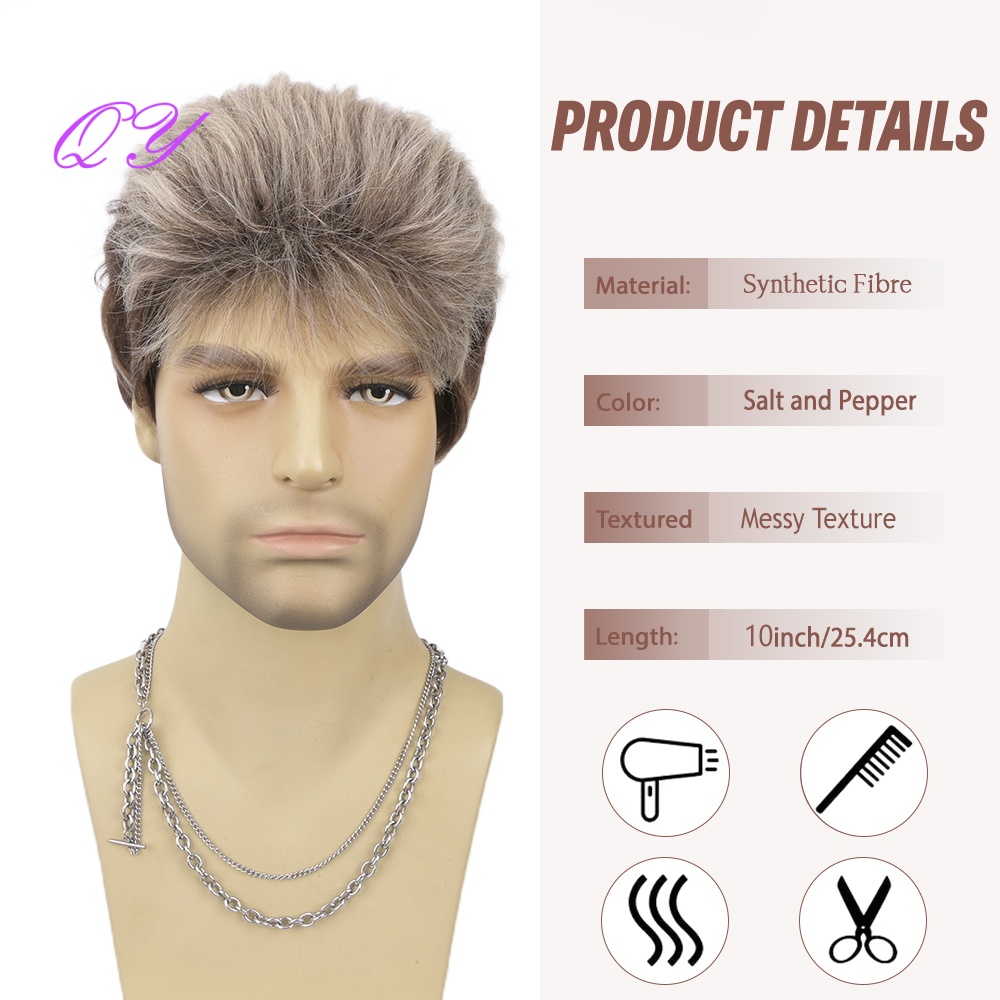 Perruque synthétique courte ma - Synthetic Wigs avis et prix