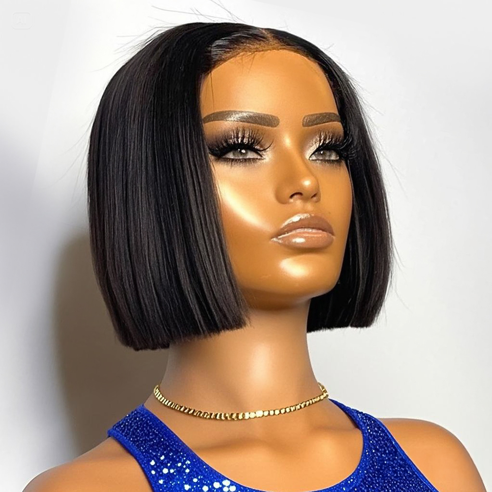 Perruque 250% Densité Lisse Bo - Glueless Wear And Go Human Hair Wig avis et prix