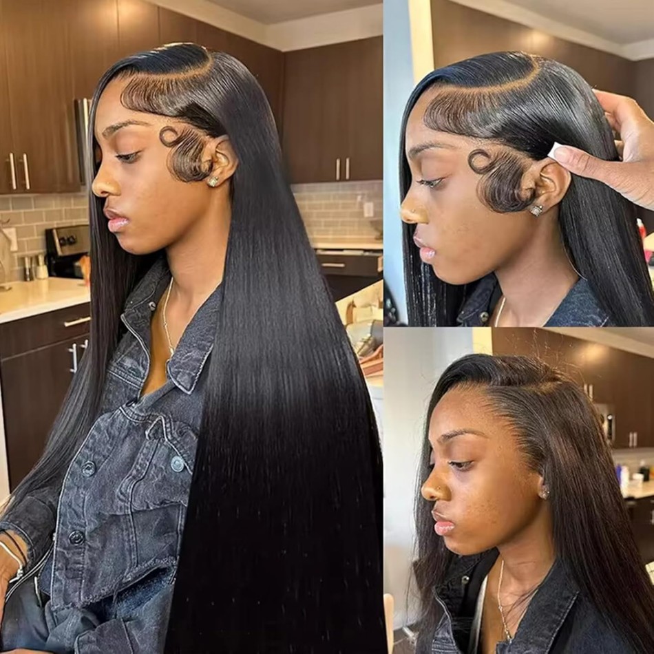Perruques de cheveux humains l - Hd Lace Frontal Wig Human Hair Pre Plucked avis et prix