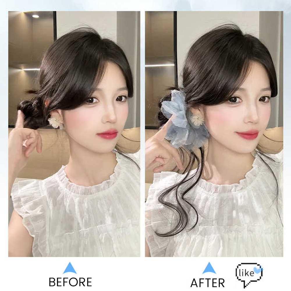Chignon synthétique court ondu - Claw Clip Messy Bun Hair Piece avis et prix
