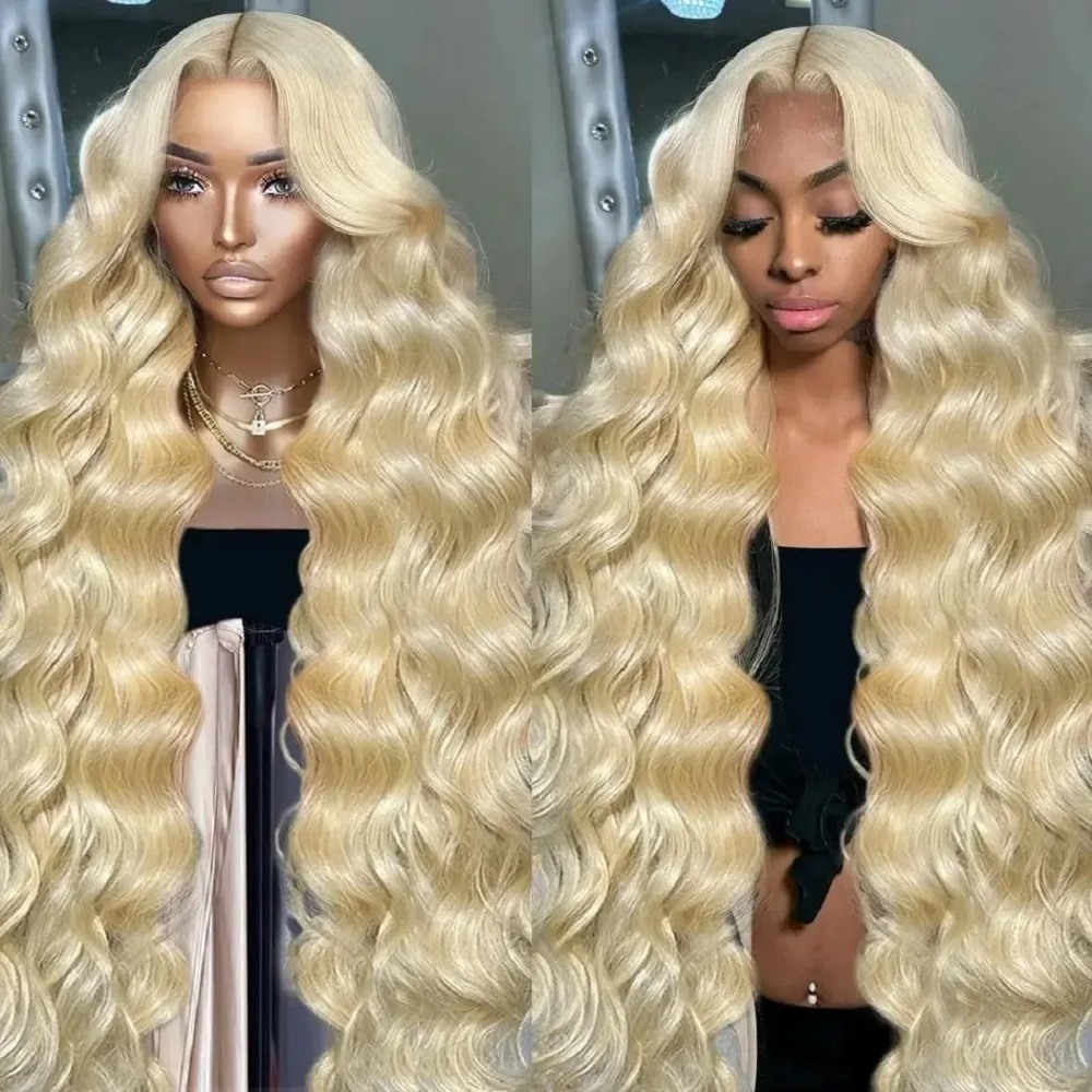 Perruques Lace Front HD Blonde - 613 Blonde Body Wave Lace Front Wig avis et prix