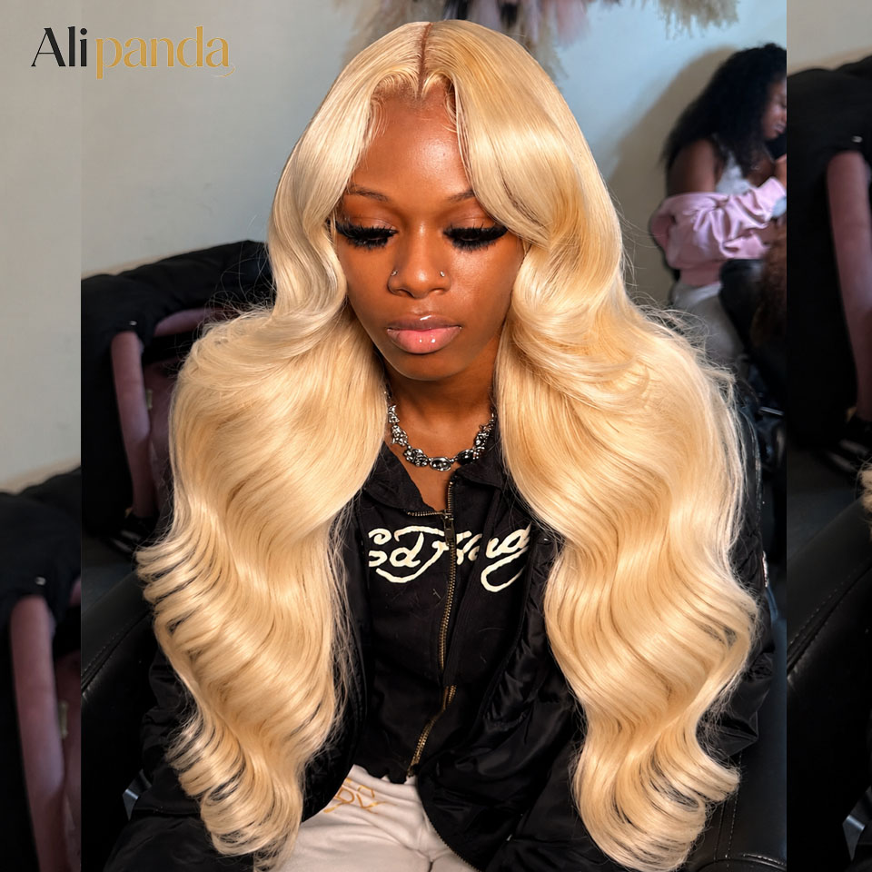 Perruque frontale en dentelle  - 613 Blonde Body Wave Lace Front Wig avis et prix