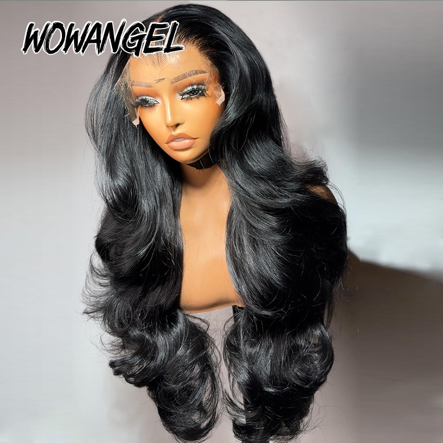 Wow Angel vague de corps noir  - Hd Lace Frontal Wig Human Hair Pre Plucked avis et prix