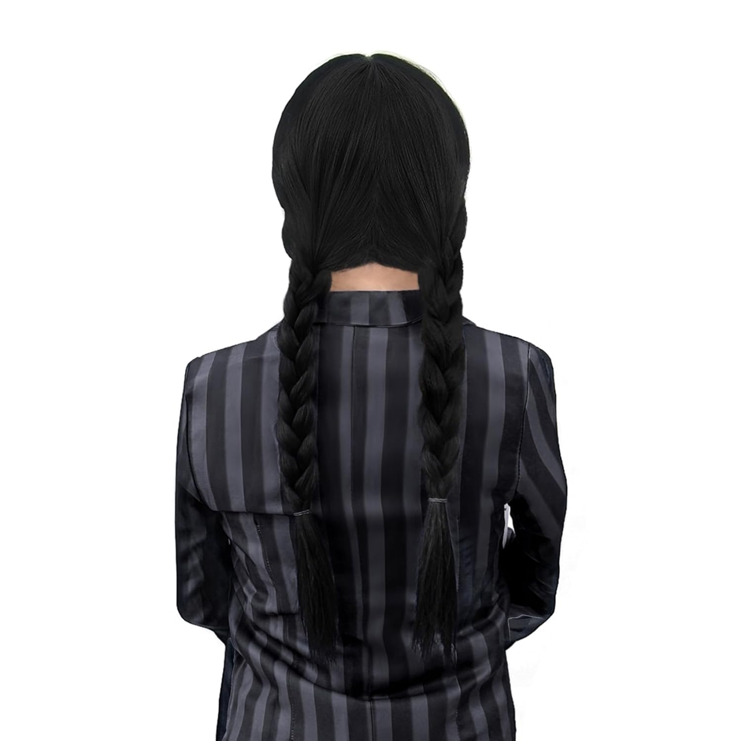 Perruque Longue Tressée Noire  - Synthetic Braided Wigs For Black Women avis et prix