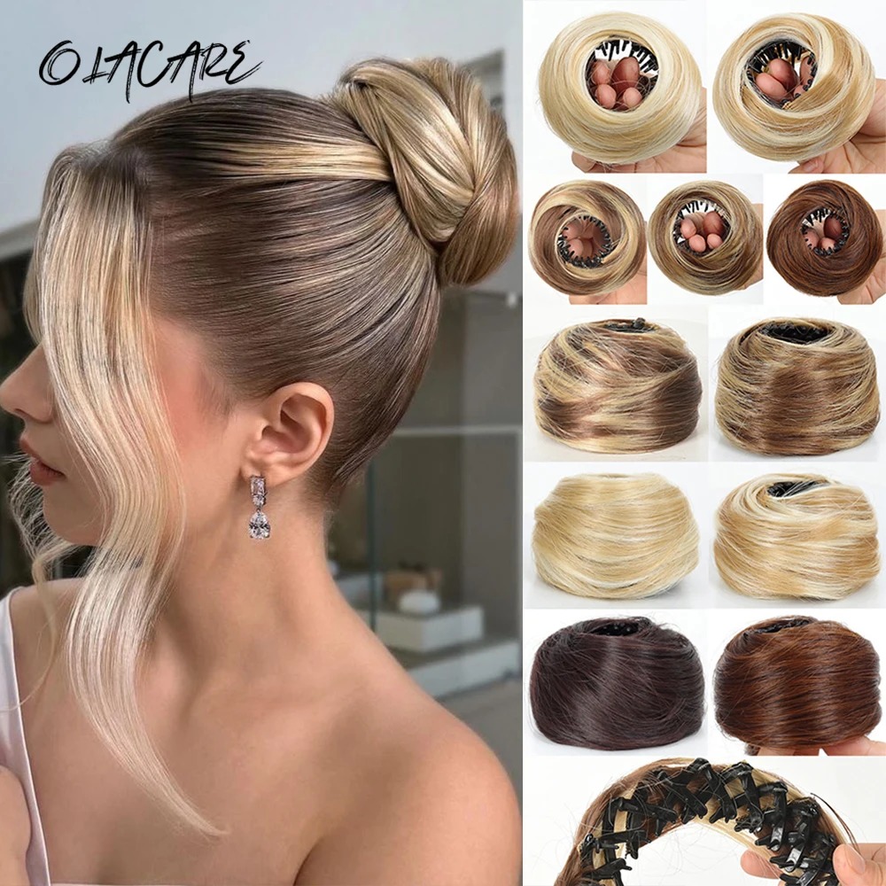 Pince à cheveux synthétique mi - Claw Clip Messy Bun Hair Piece avis et prix
